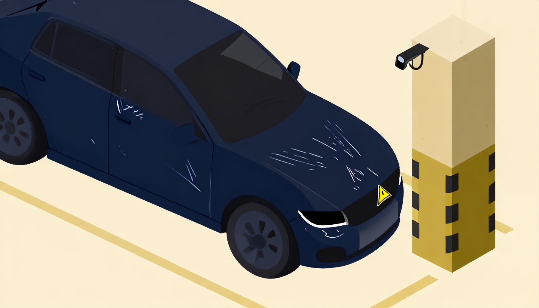 Otoparkta Aracım Çizildi Ama Kamera Yok — Sorumluluk Kimde?